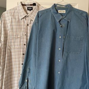 Men’s XXL shirt lot